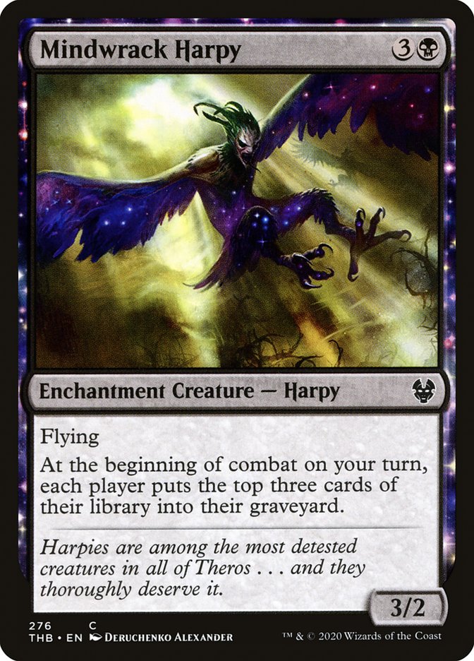 Mindwrack Harpy [Theros Beyond Death] | Deep Dive Games St. Marys