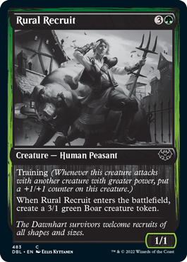 Rural Recruit [Innistrad: Double Feature] | Deep Dive Games St. Marys