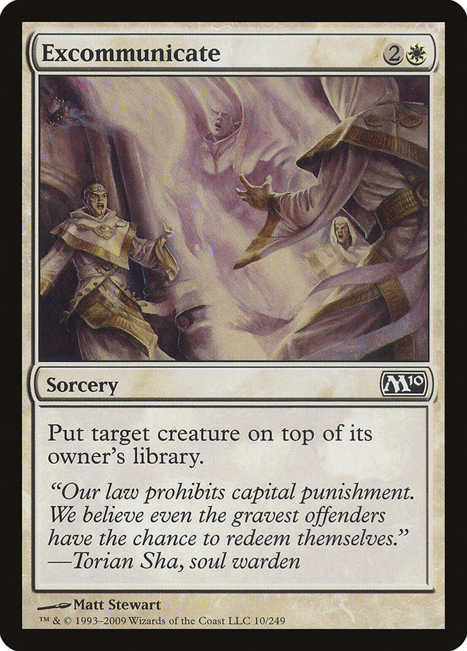 Excommunicate [Magic 2010] | Deep Dive Games St. Marys