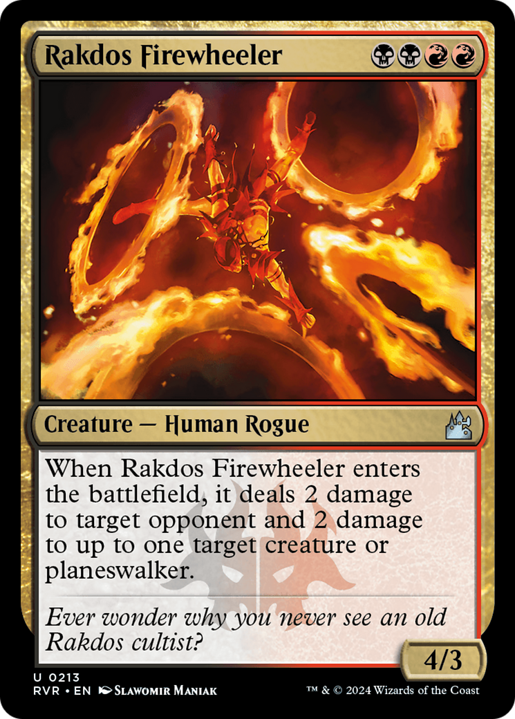 Rakdos Firewheeler [Ravnica Remastered] | Deep Dive Games St. Marys