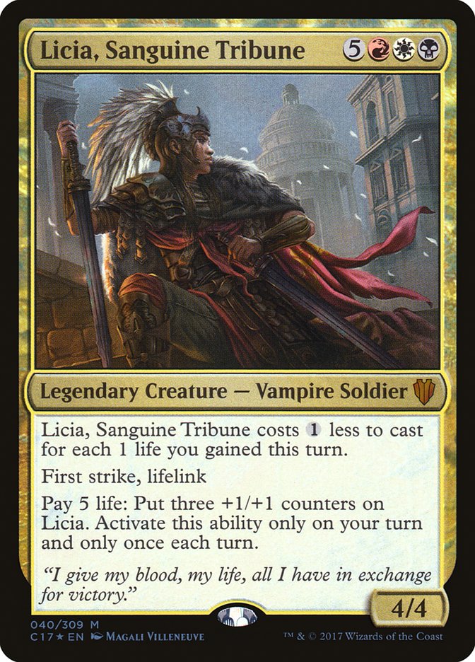 Licia, Sanguine Tribune [Commander 2017] | Deep Dive Games St. Marys