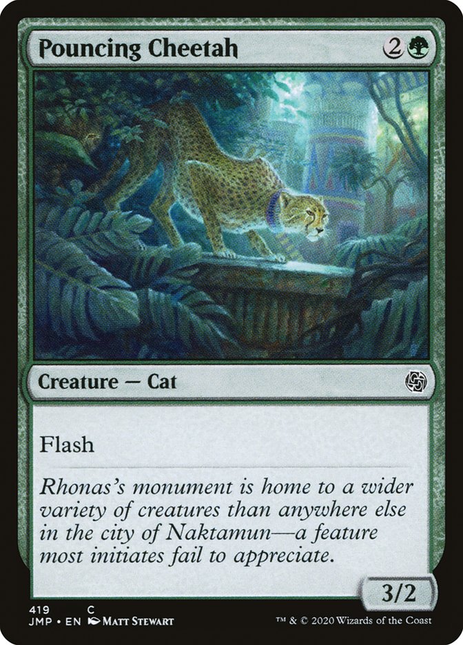 Pouncing Cheetah [Jumpstart] | Deep Dive Games St. Marys