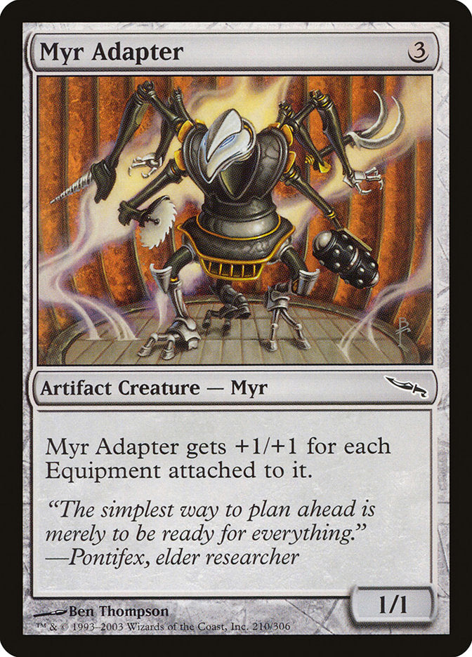 Myr Adapter [Mirrodin] | Deep Dive Games St. Marys