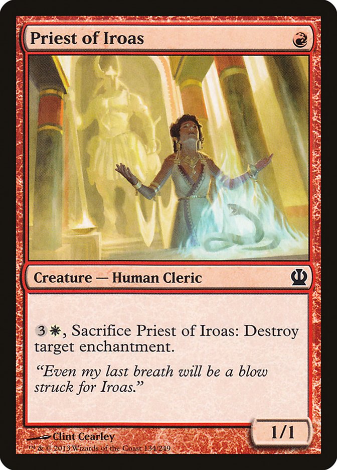 Priest of Iroas [Theros] | Deep Dive Games St. Marys