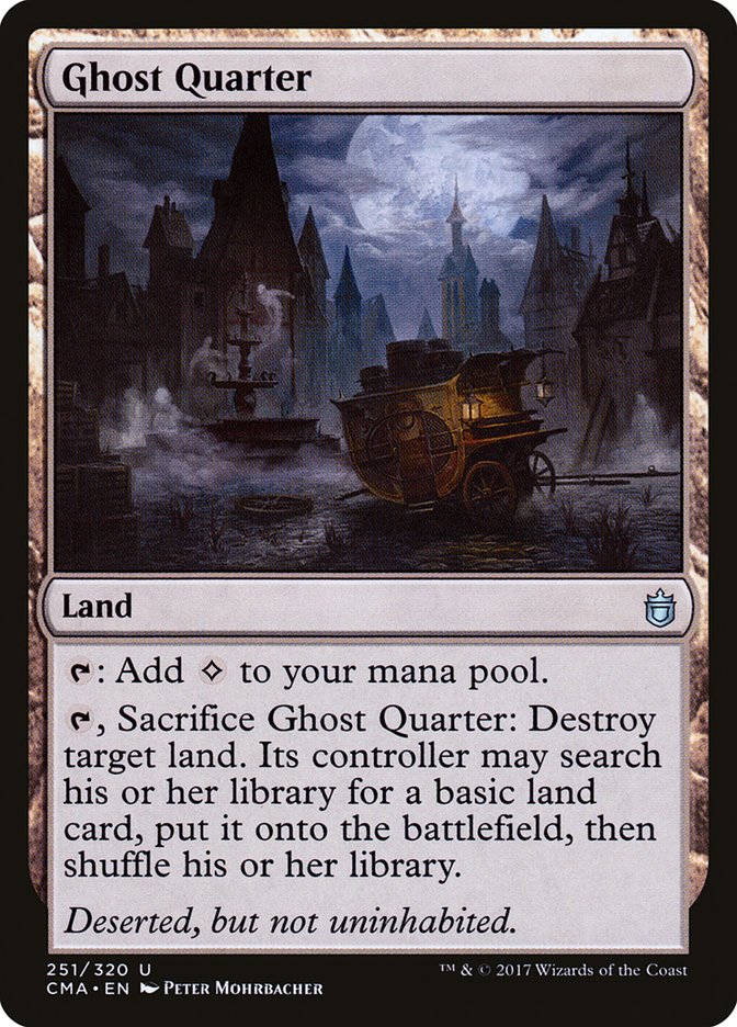 Ghost Quarter [Commander Anthology] | Deep Dive Games St. Marys