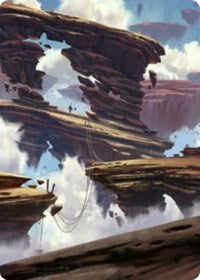 Boulderloft Pathway Art Card [Zendikar Rising Art Series] | Deep Dive Games St. Marys