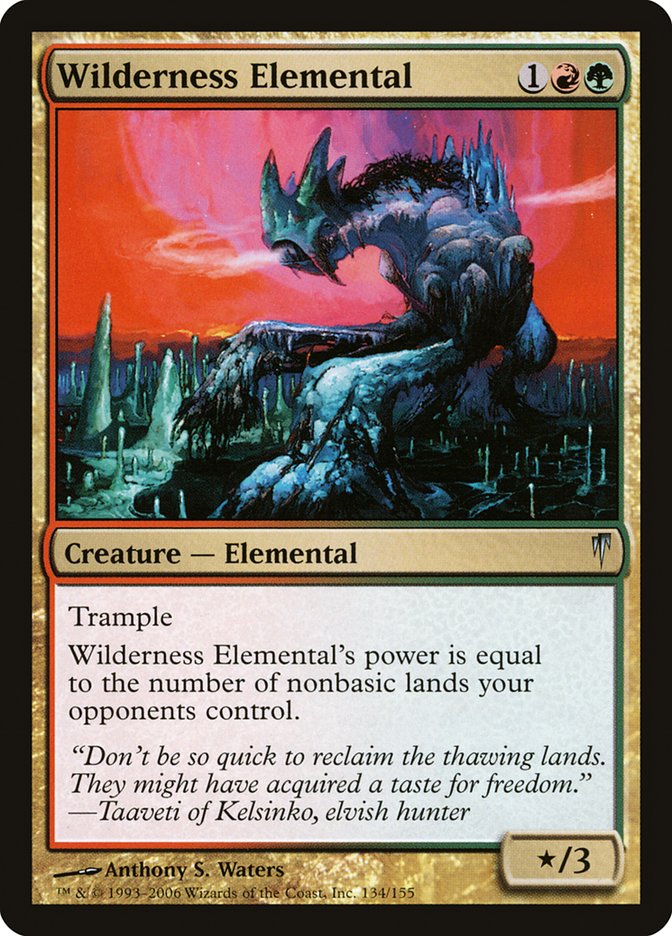 Wilderness Elemental [Coldsnap] | Deep Dive Games St. Marys