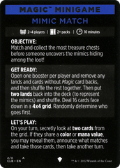 Mimic Match (Magic Minigame) [Commander Legends: Battle for Baldur's Gate Minigame] | Deep Dive Games St. Marys