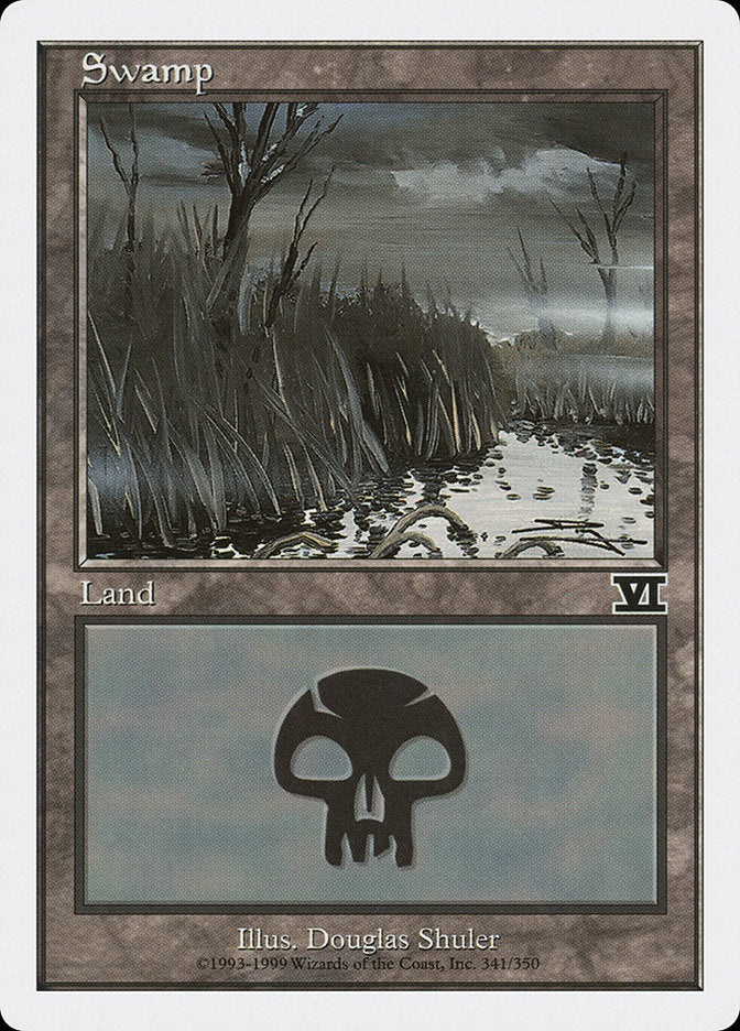 Swamp (341) [Classic Sixth Edition] | Deep Dive Games St. Marys