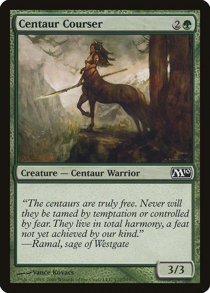 Centaur Courser [Magic 2010] | Deep Dive Games St. Marys