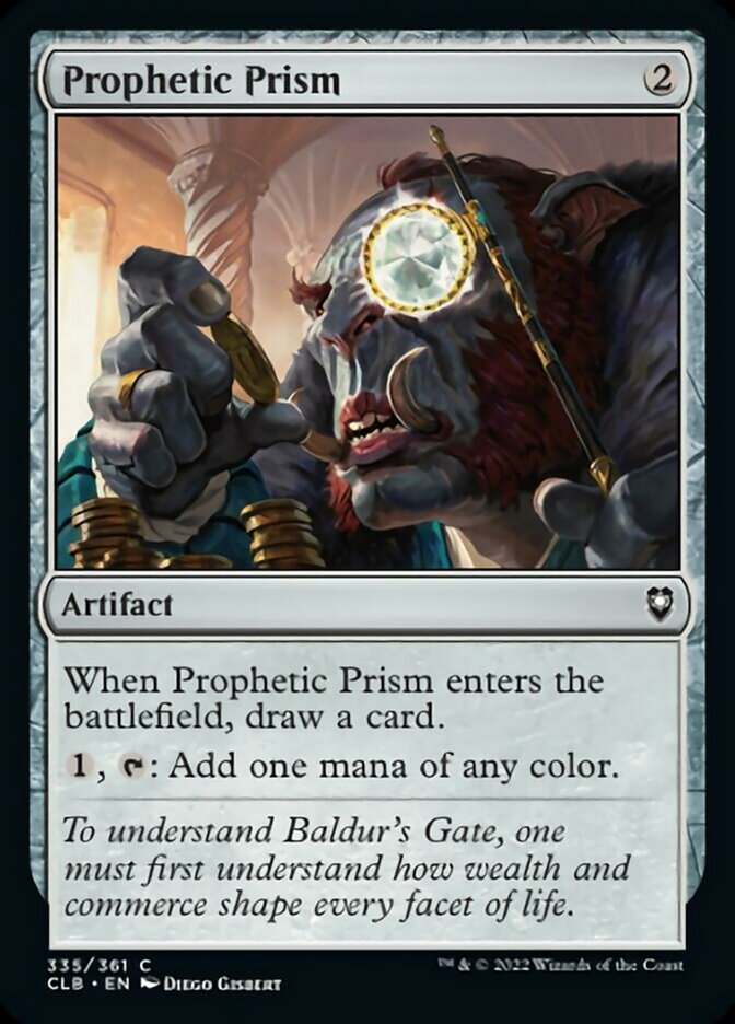 Prophetic Prism [Commander Legends: Battle for Baldur's Gate] | Deep Dive Games St. Marys