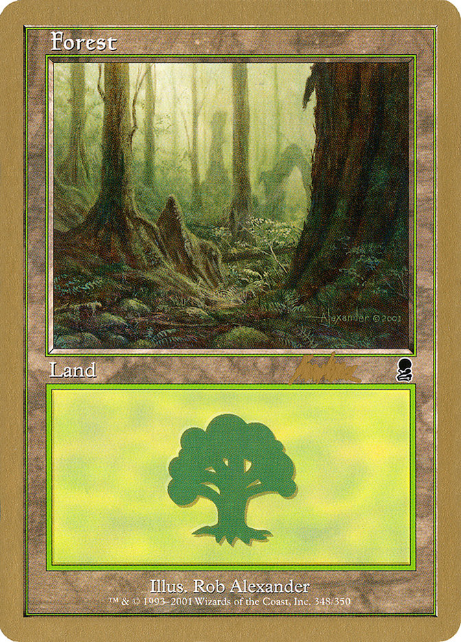 Forest (bk348) (Brian Kibler) [World Championship Decks 2002] | Deep Dive Games St. Marys