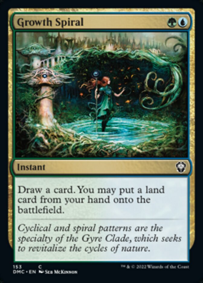 Growth Spiral [Dominaria United Commander] | Deep Dive Games St. Marys
