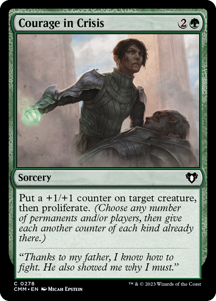 Courage in Crisis [Commander Masters] | Deep Dive Games St. Marys