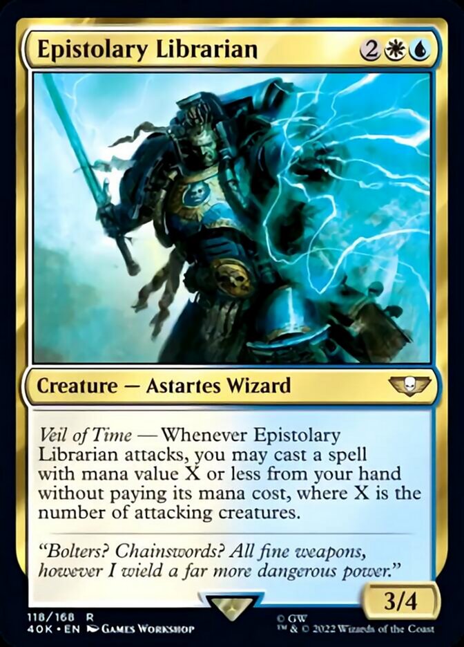Epistolary Librarian [Warhammer 40,000] | Deep Dive Games St. Marys