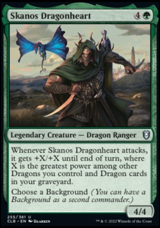 Skanos Dragonheart [Commander Legends: Battle for Baldur's Gate] | Deep Dive Games St. Marys