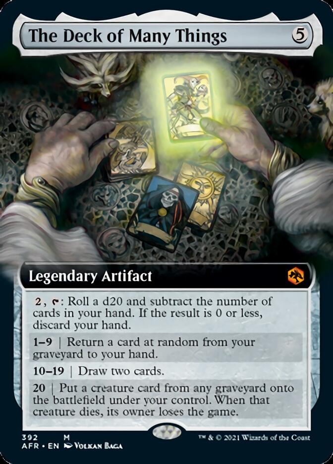 The Deck of Many Things (Extended Art) [Dungeons & Dragons: Adventures in the Forgotten Realms] | Deep Dive Games St. Marys