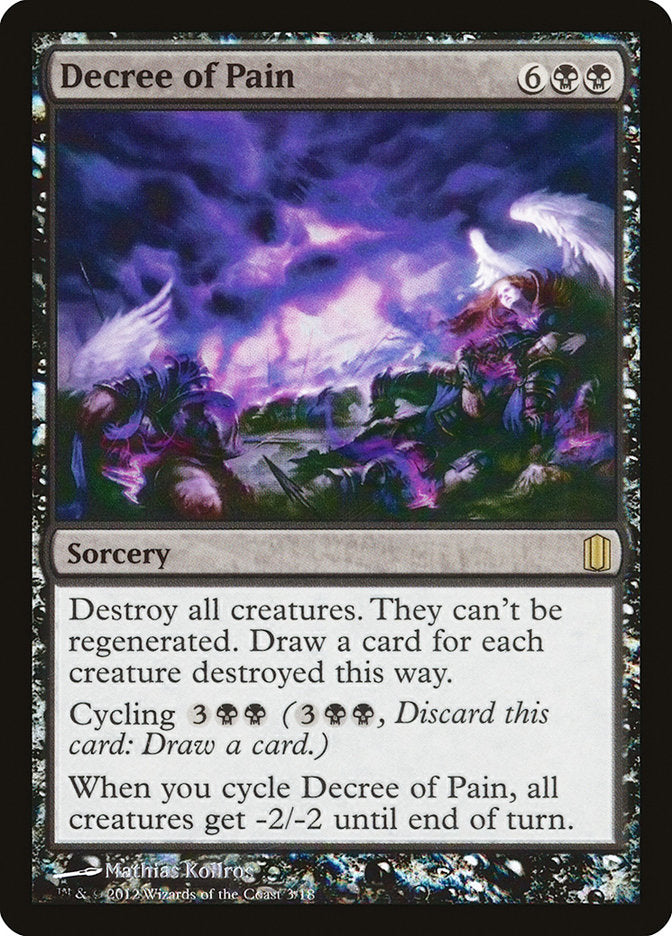 Decree of Pain [Commander's Arsenal] | Deep Dive Games St. Marys