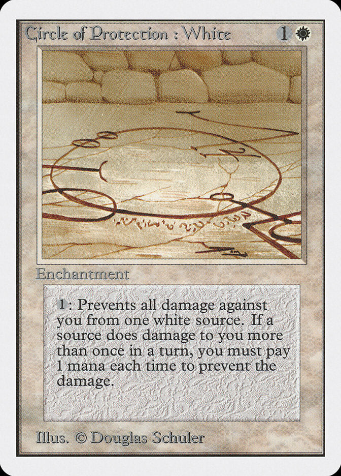 Circle of Protection: White [Unlimited Edition] | Deep Dive Games St. Marys