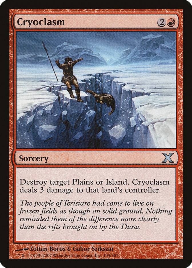 Cryoclasm [Tenth Edition] | Deep Dive Games St. Marys