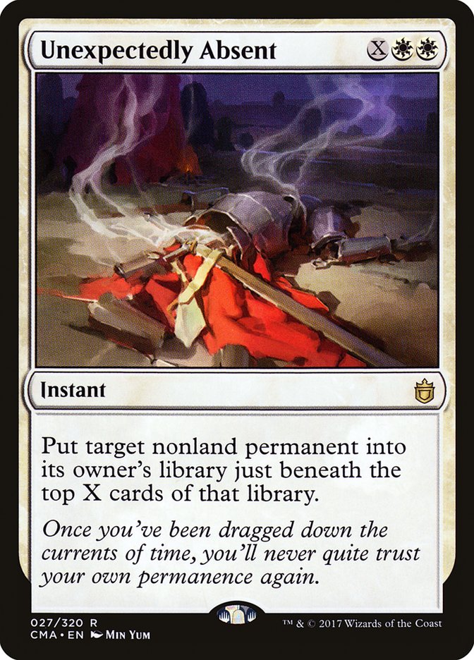Unexpectedly Absent [Commander Anthology] | Deep Dive Games St. Marys