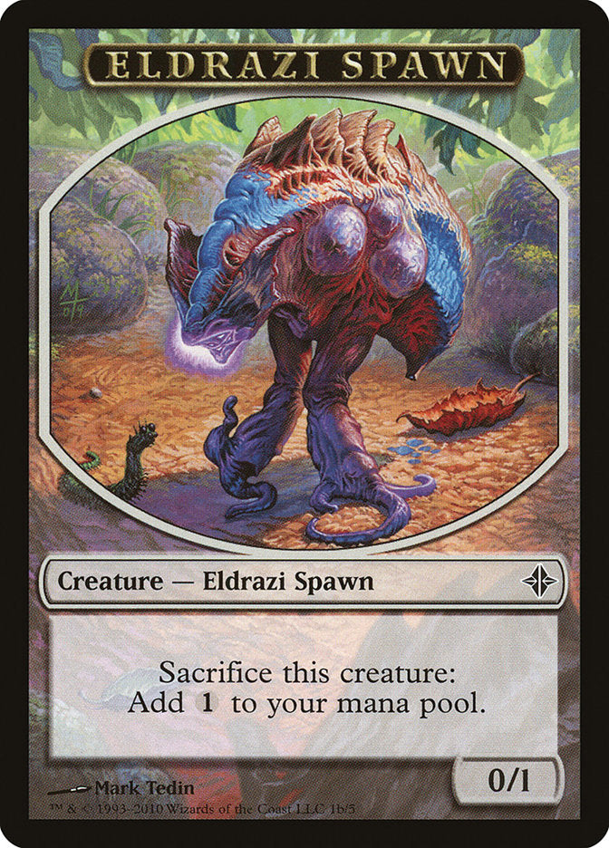 Eldrazi Spawn Token (1b/5) [Rise of the Eldrazi Tokens] | Deep Dive Games St. Marys