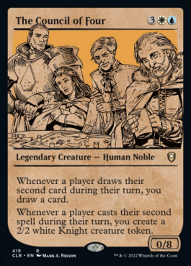 The Council of Four (Showcase) [Commander Legends: Battle for Baldur's Gate] | Deep Dive Games St. Marys