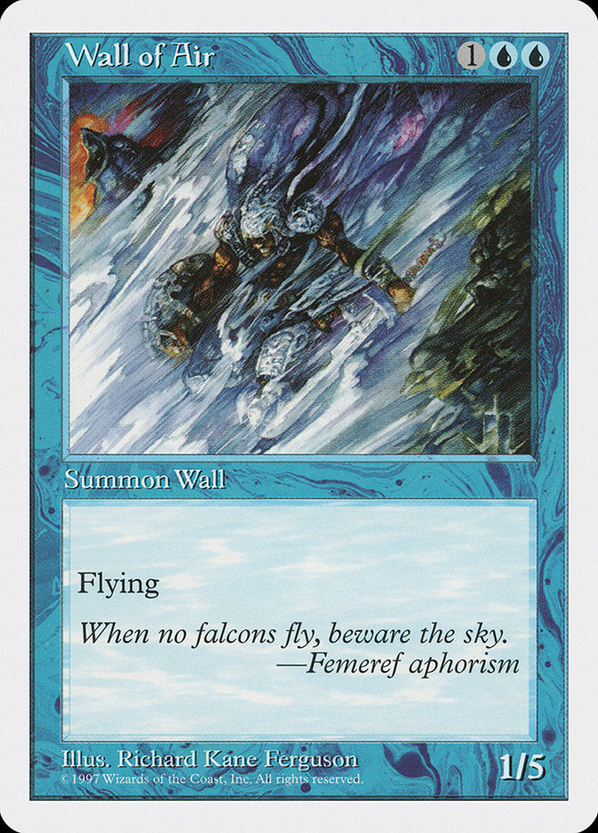 Wall of Air [Fifth Edition] | Deep Dive Games St. Marys
