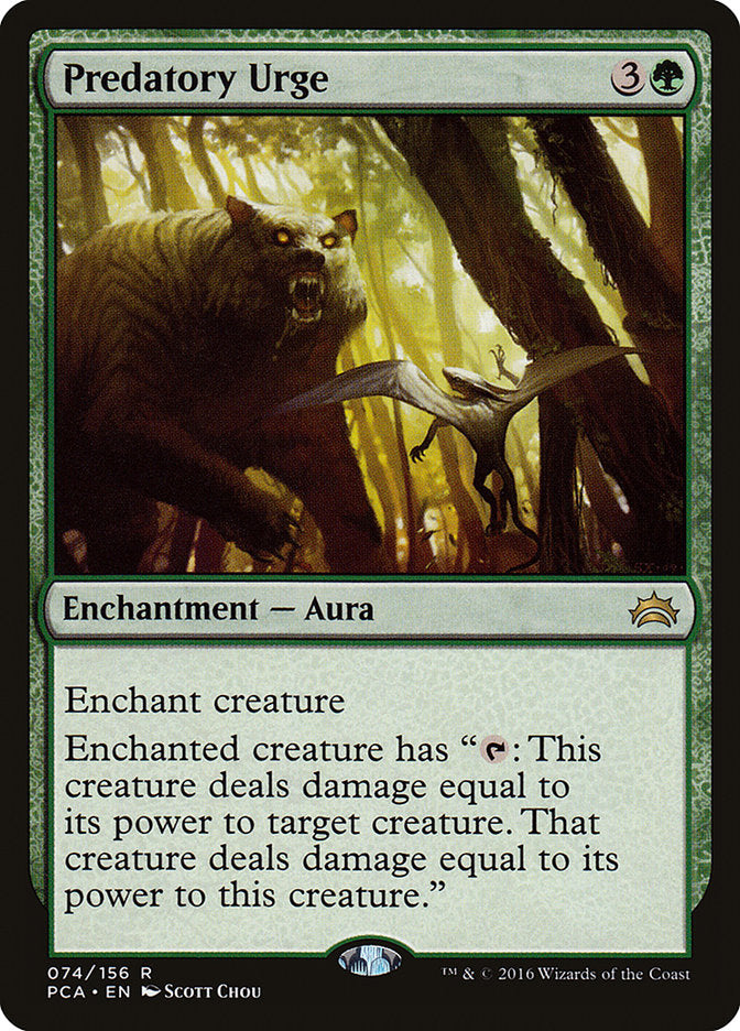 Predatory Urge [Planechase Anthology] | Deep Dive Games St. Marys