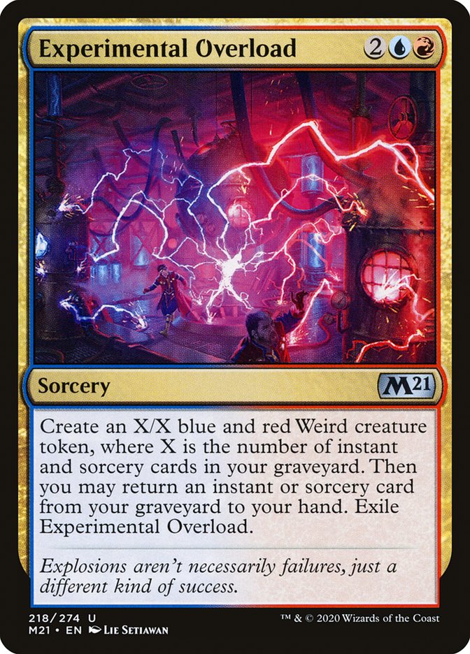 Experimental Overload [Core Set 2021] | Deep Dive Games St. Marys