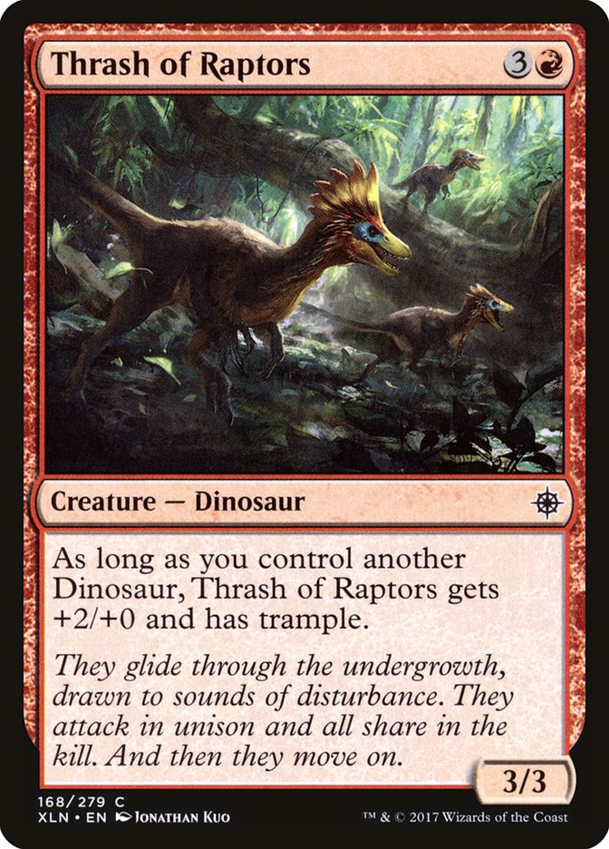 Thrash of Raptors [Ixalan] | Deep Dive Games St. Marys