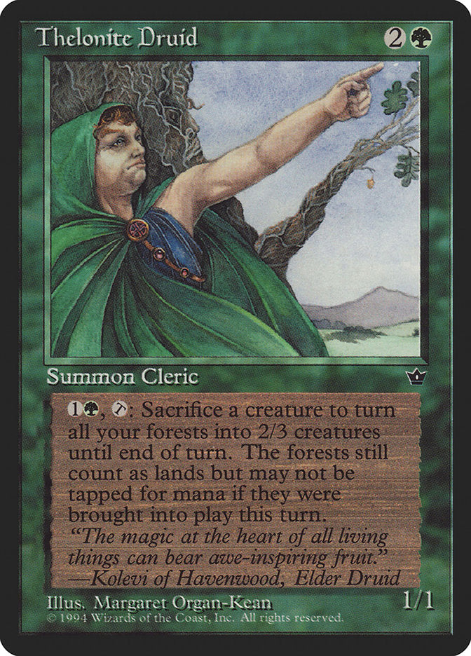 Thelonite Druid [Fallen Empires] | Deep Dive Games St. Marys