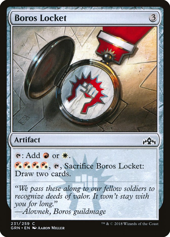 Boros Locket [Guilds of Ravnica] | Deep Dive Games St. Marys
