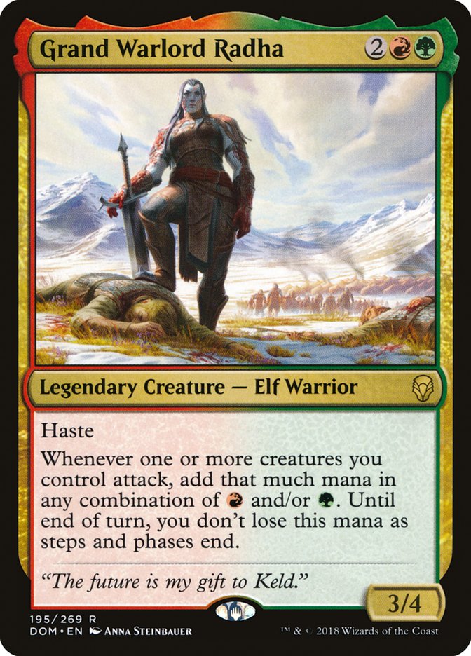 Grand Warlord Radha [Dominaria] | Deep Dive Games St. Marys
