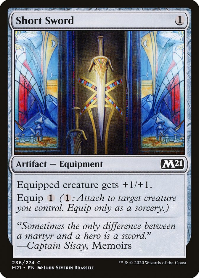Short Sword [Core Set 2021] | Deep Dive Games St. Marys