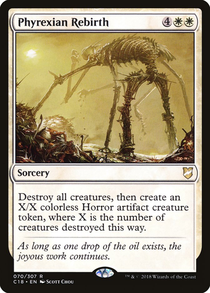 Phyrexian Rebirth [Commander 2018] | Deep Dive Games St. Marys