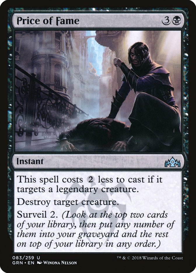 Price of Fame [Guilds of Ravnica] | Deep Dive Games St. Marys