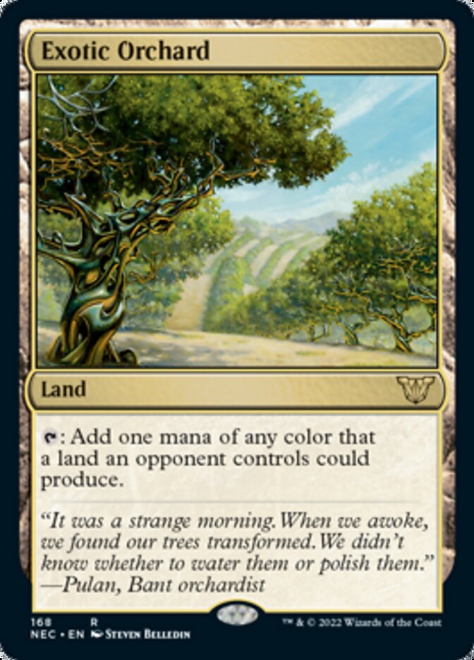 Exotic Orchard [Kamigawa: Neon Dynasty Commander] | Deep Dive Games St. Marys