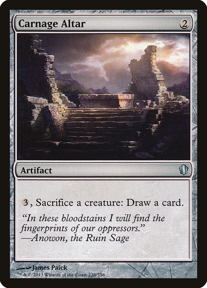 Carnage Altar [Commander 2013] | Deep Dive Games St. Marys