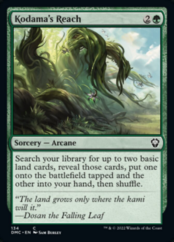 Kodama's Reach [Dominaria United Commander] | Deep Dive Games St. Marys