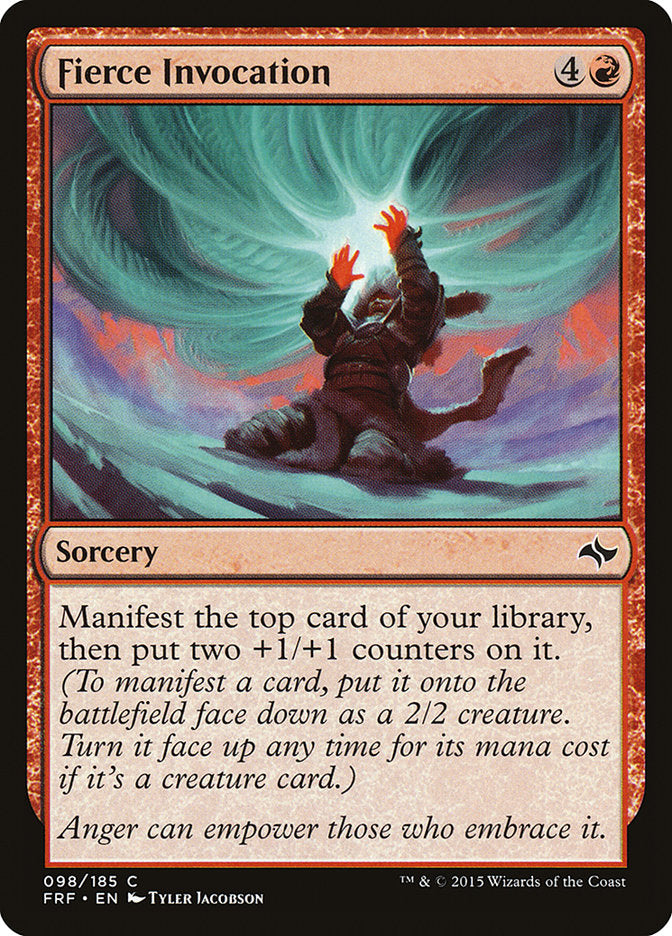 Fierce Invocation [Fate Reforged] | Deep Dive Games St. Marys