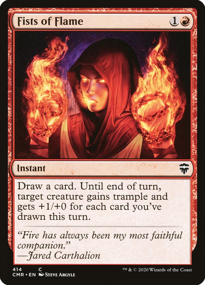 Fists of Flame [Commander Legends] | Deep Dive Games St. Marys