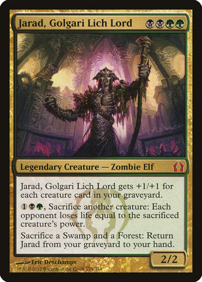 Jarad, Golgari Lich Lord [Return to Ravnica] | Deep Dive Games St. Marys
