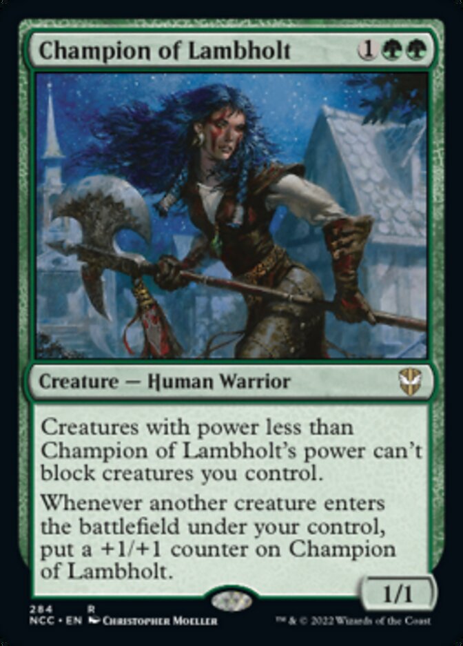 Champion of Lambholt [Streets of New Capenna Commander] | Deep Dive Games St. Marys