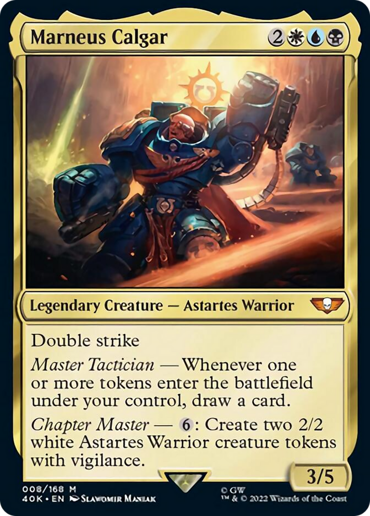 Marneus Calgar (Surge Foil) [Warhammer 40,000] | Deep Dive Games St. Marys