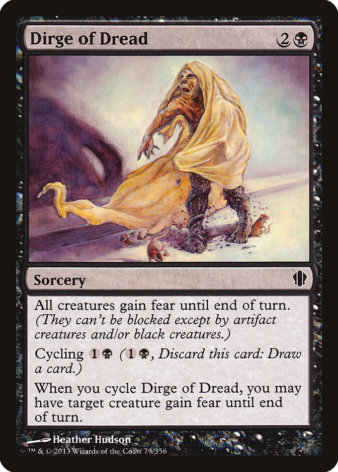 Dirge of Dread [Commander 2013] | Deep Dive Games St. Marys