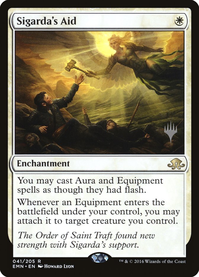 Sigarda's Aid (Promo Pack) [Eldritch Moon Promos] | Deep Dive Games St. Marys