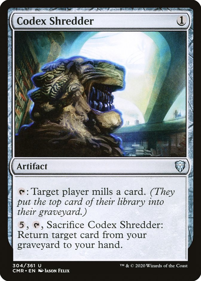 Codex Shredder [Commander Legends] | Deep Dive Games St. Marys