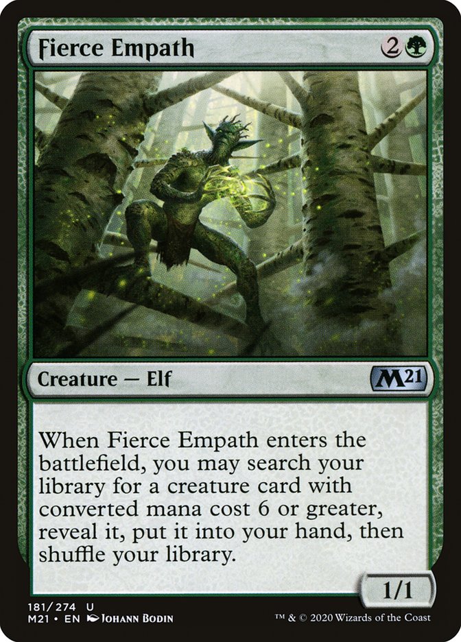 Fierce Empath [Core Set 2021] | Deep Dive Games St. Marys