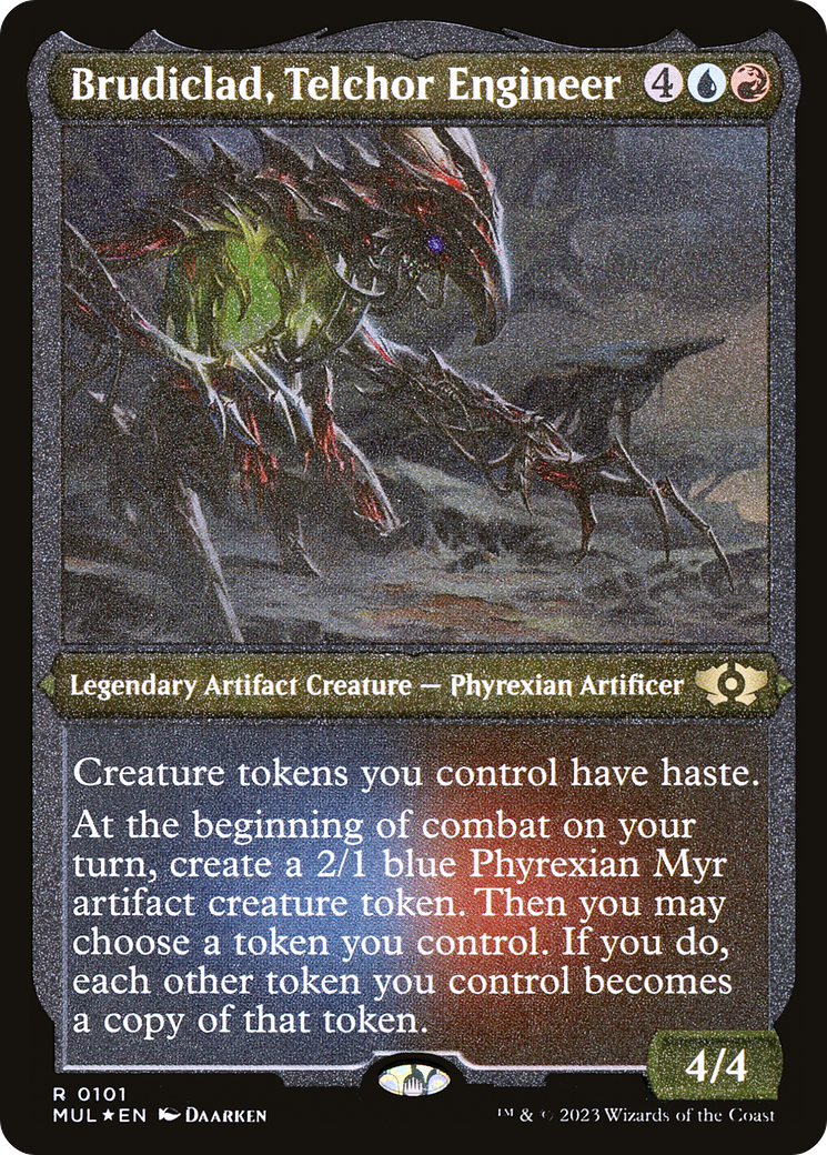 Brudiclad, Telchor Engineer (Foil Etched) [Multiverse Legends] | Deep Dive Games St. Marys